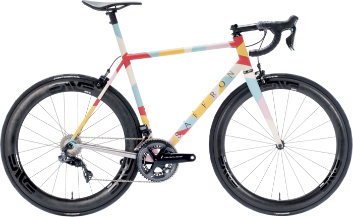 Each of the 52 bikes built annually by Saffron Frameworks is unique