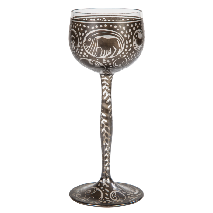c1911 Ludwig Jungnickel glass, sold for €15,000 at Dr Fischer Auctions