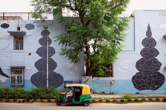 Street art in Lodhi Art District