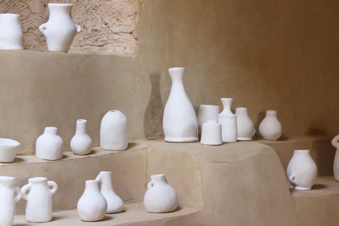 Udjat hand-crafted, salt-glazed ceramics, from €50