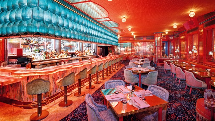 The Mayfair Supper Club bar