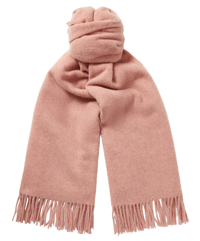 Acne Studios wool scarf, £180, mrporter.com