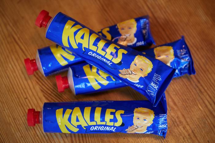 Kalles Kaviar, always in his fridge