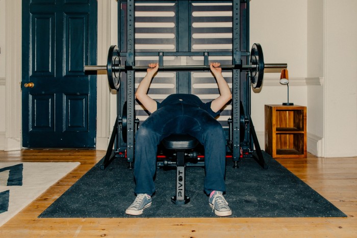 The Pivot’s weights bench