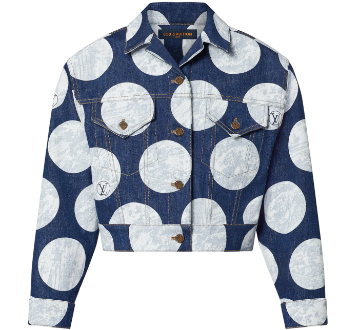 Louis Vuitton denim polka-dot Moon jacket, £2,200