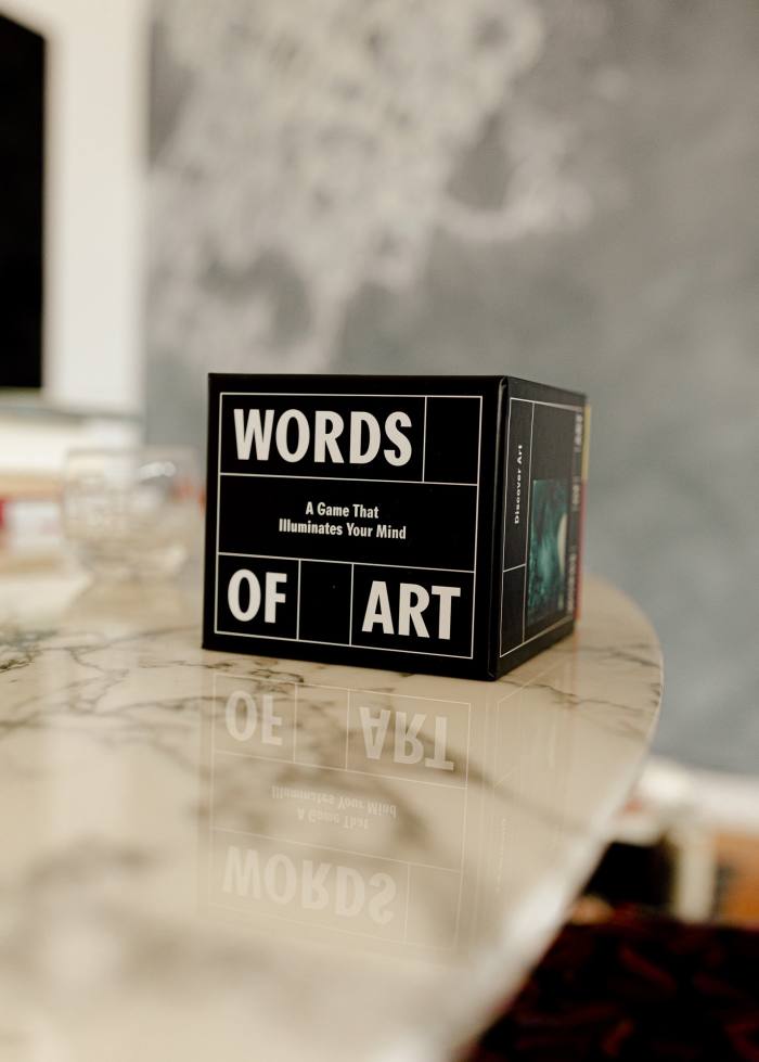 A recent discovery – the Words of Art card game