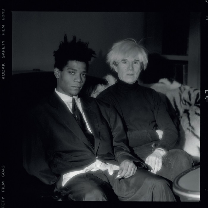 Andy Warhol and Jean-Michel Basquiat, NYC, 1985, by Jeannette Montgomery Barron
