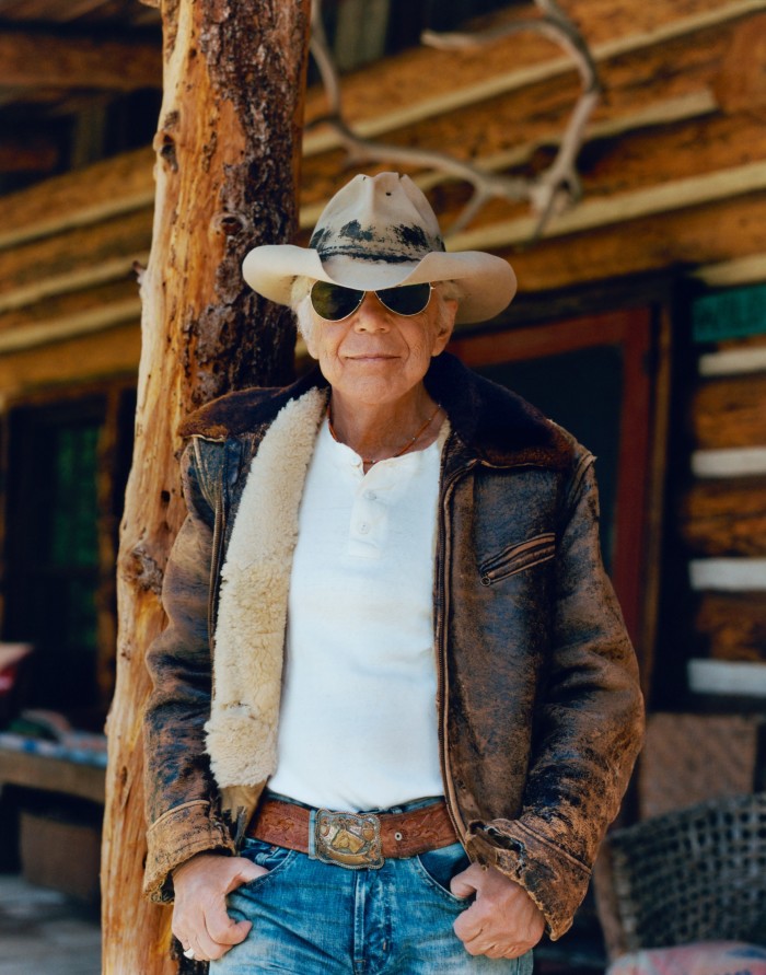 Ralph Lauren at his ranch in Colorado