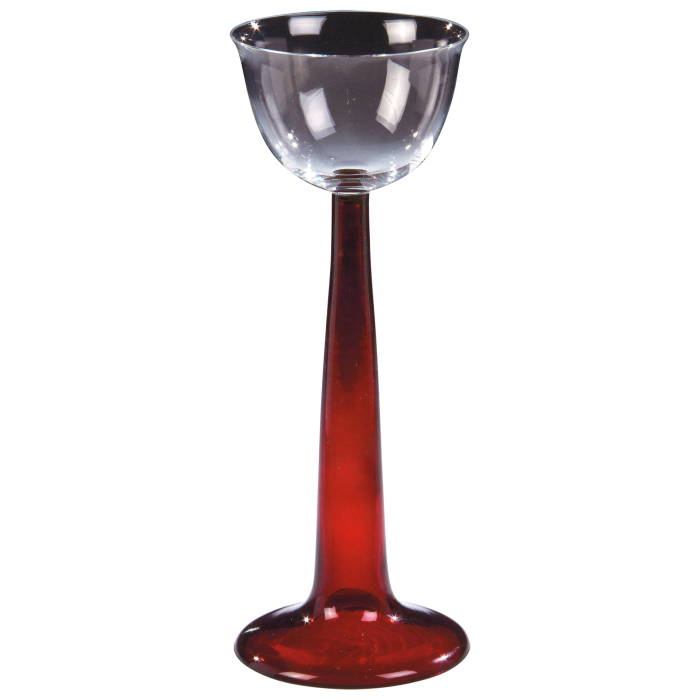 c1900 Peter Behrens glass, sold for €6,500 at Dr Fischer Auctions