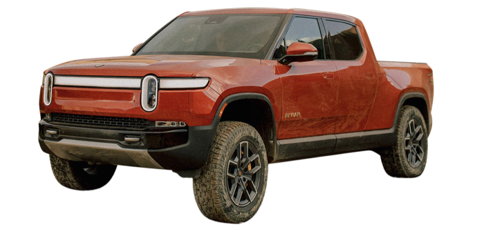 Rivian R1T, from $74,800