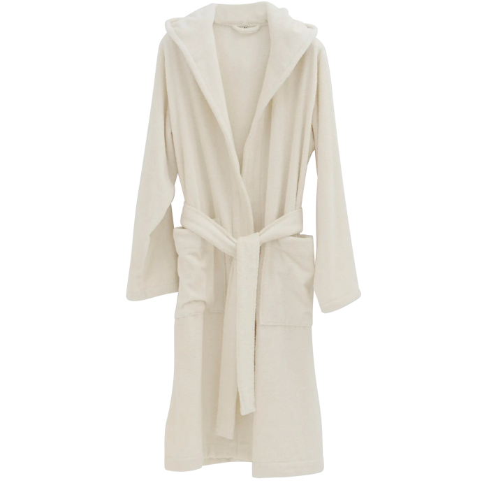 Tekla cotton hooded bathrobe, £150