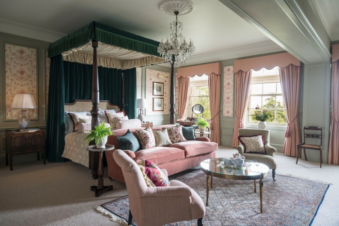 A room at the five-star Perthshire hotel, spa and golf resort
