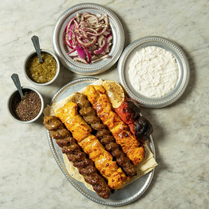 The DIY kebab kit by Soho-based Persian restaurant Berenjak