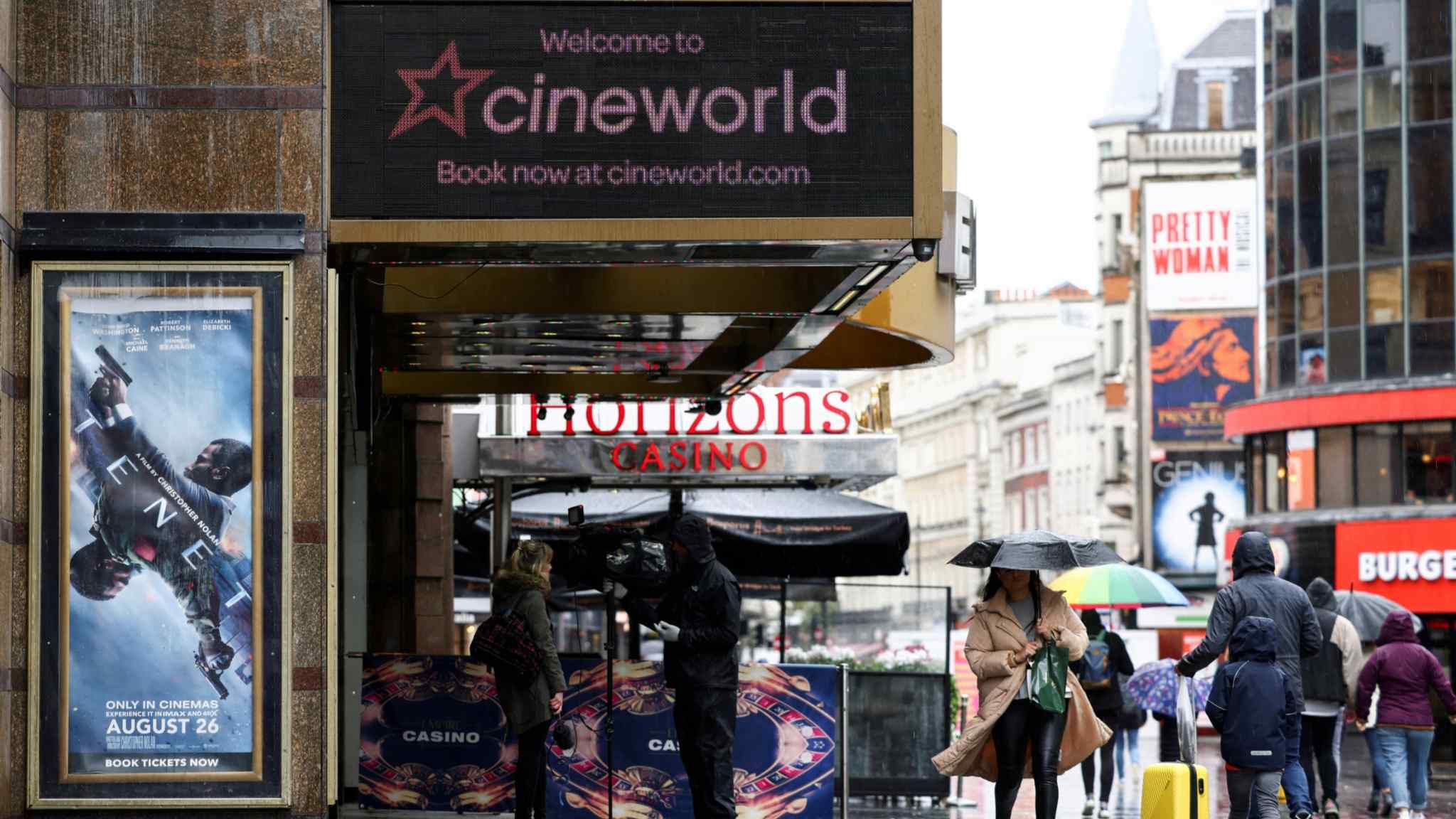 CVC and Elliott table bids for part of struggling Cineworld chain 