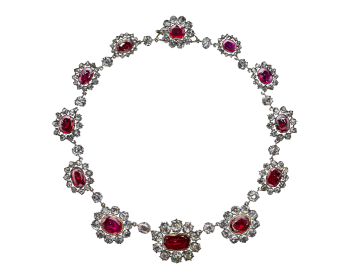 Borghese ruby parure, made for Napoleon Bonaparte’s sister