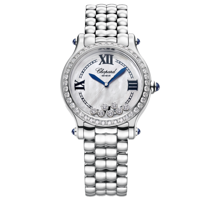 Chopard steel and diamond Happy Sport the First, limited edition of 788, £15,200