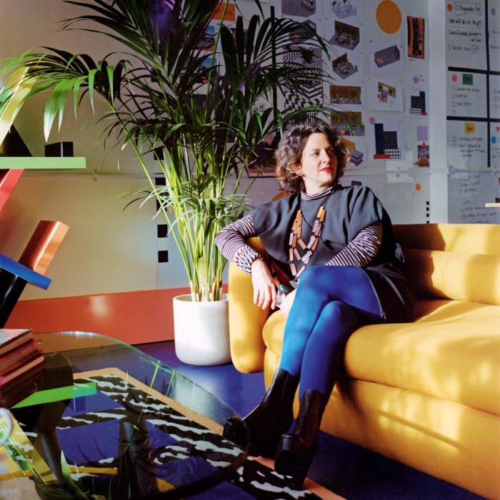 Camille Walala in her studio