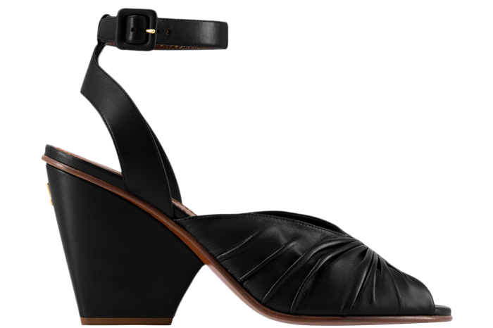 Louis Vuitton lambskin Olympia sandals, £835