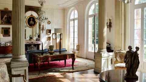 A room in Tim Gosling’s château