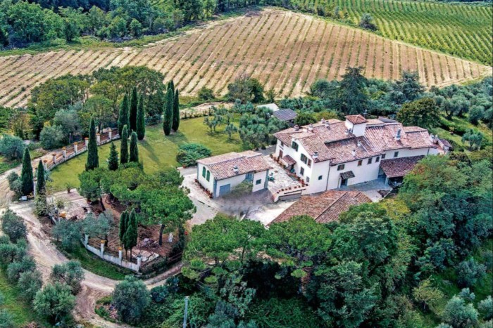 Organic vineyards and olive groves accompany Tenuta Casciani, €4.5m, through Knight Frank