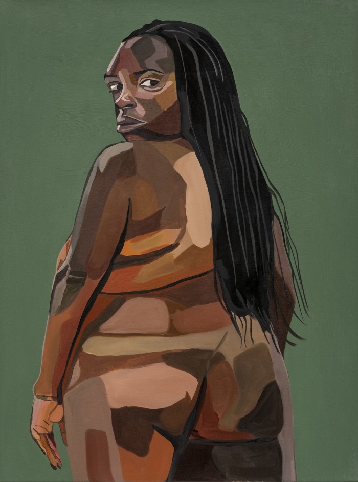 A nude portrait by Joy Labinjo entitled Terra Firma VIII, 2022