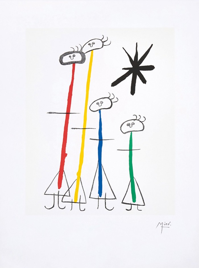 Galerie Maeght Joan Miró Parler Seul poster, £55, conranshop.co.uk