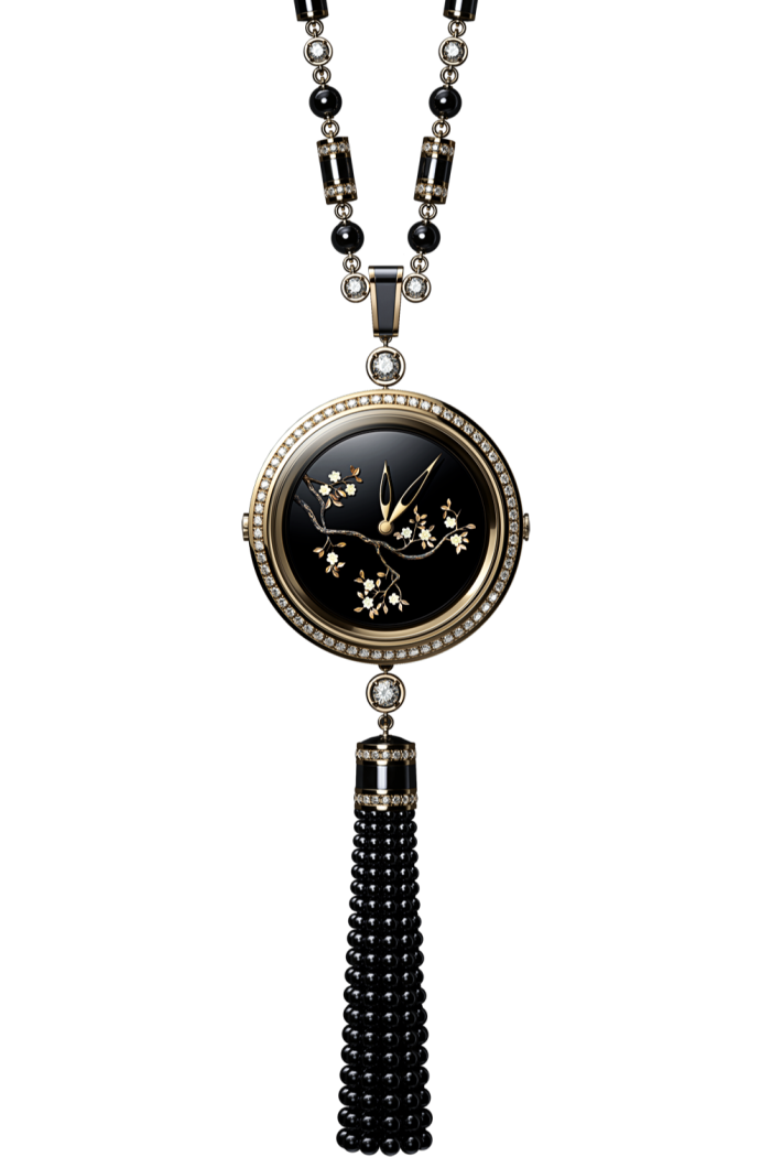 Chanel Mademoiselle Privé Coromandel Long Necklace, POA