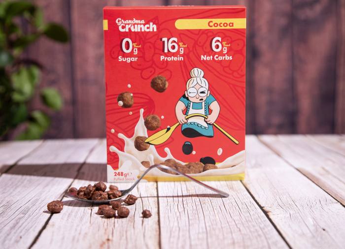 Cocoa Grandma Crunch, £26.48 for four