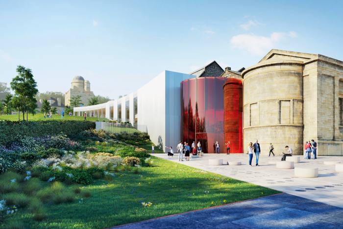 The design for the Paisley Museum, Scotland, due to open in 2022