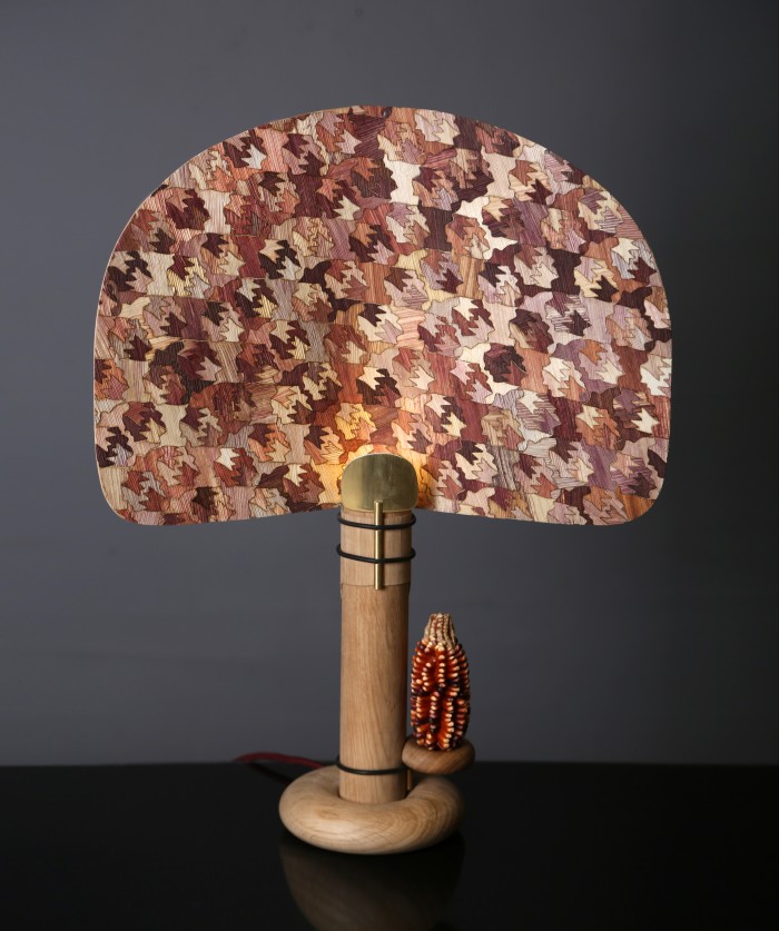 Fernando Laposse corn-husk Totomoxtle lamp, £2,900
