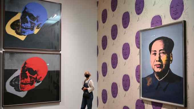 Corporate culture: Tate’s Warhol show last year was sponsored by Bank of America