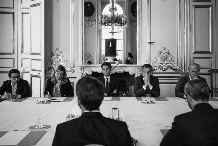 The moment Macron told his cabinet he was dissolving parliament 