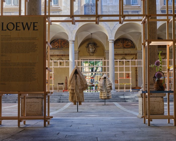 The Loewe exhibition Weave, Restore, Renew 