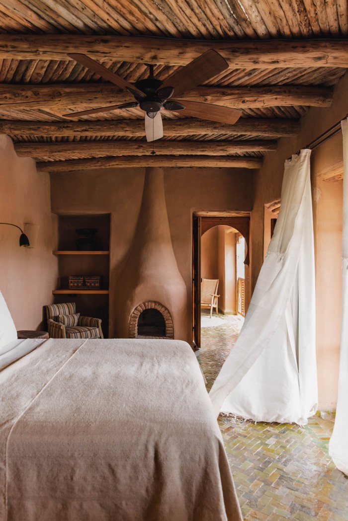 Rooms at Berber Lodge are “simple and splendidly chic”