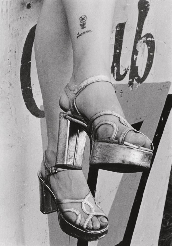 High Heels, 1974, by Susan Meiselas