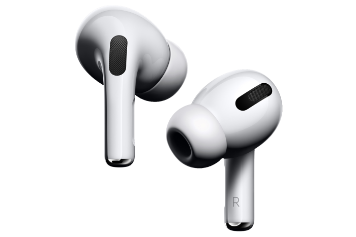 These AirPods have two new modes: noise cancellation and “transparency”