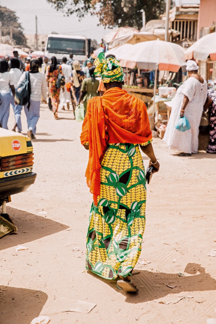 The main market in Banjul, The Gambia’s capital
