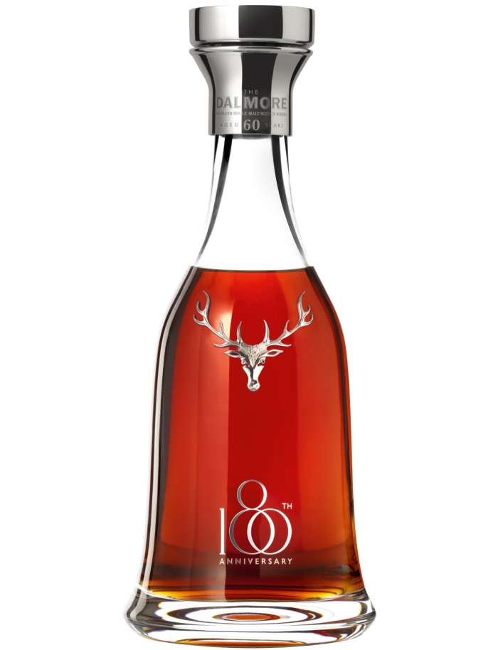 The Dalmore 60 Year Old whisky, 180th-anniversary edition. £60,000 of proceeds to V&A Dundee. Bids can be placed until 14 December by emailing thedalmore@harrods.com