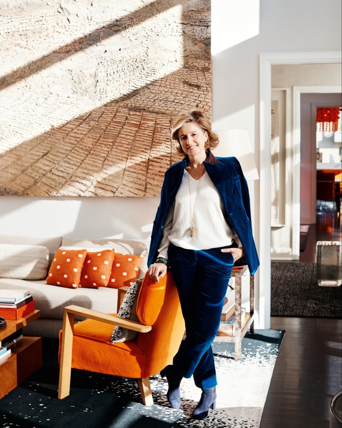 Dominique Lévy at home in New York