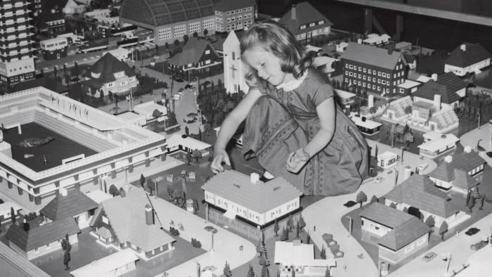 A Lego city at Selfridges in 1962