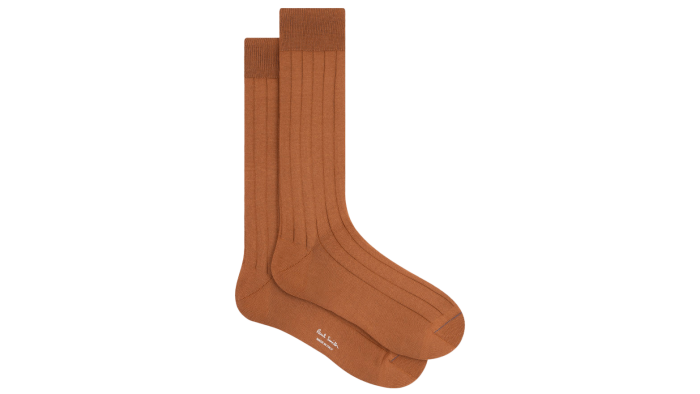Paul Smith cotton-mix ribbed socks, £22