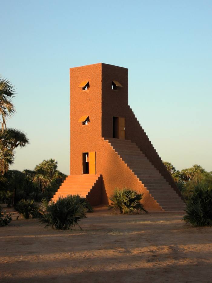House to Watch the Sunset is one of several works by Not Vital in Agadez, Niger
