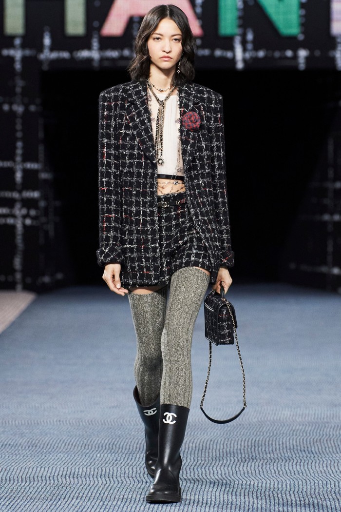 A Chanel AW22 look
