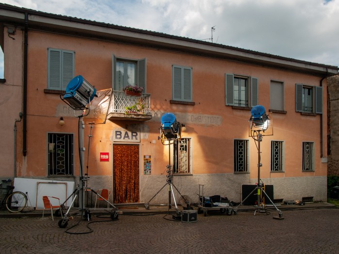 A set from Call Me By Your Name, 2017