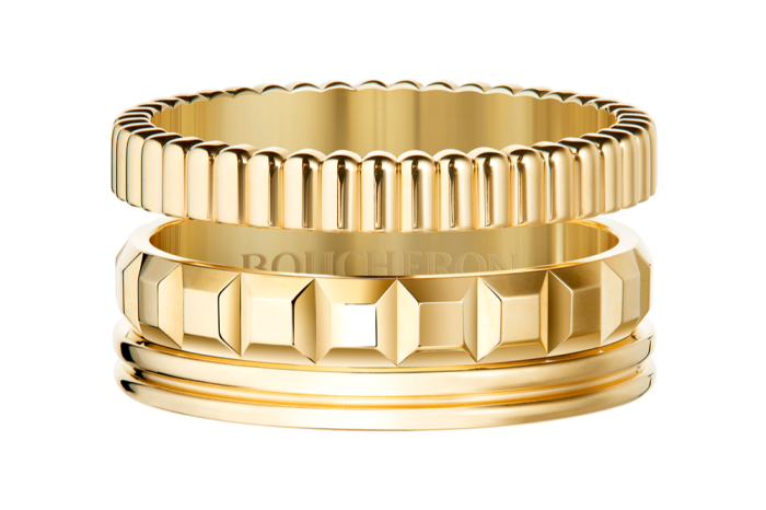 Boucheron gold Quatre Radiant-edition ring, £3,470