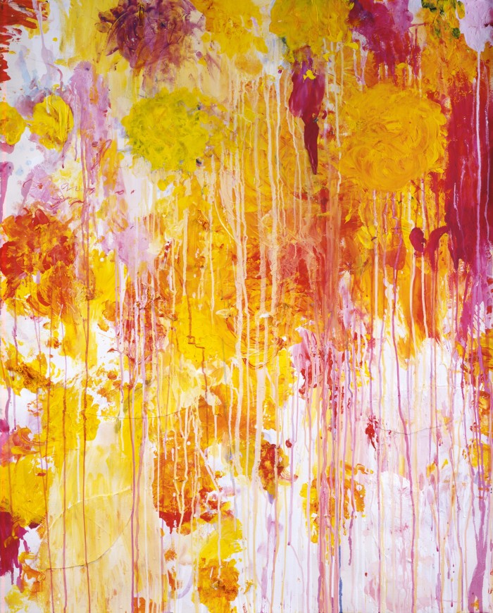 Untitled, 2001, by Cy Twombly