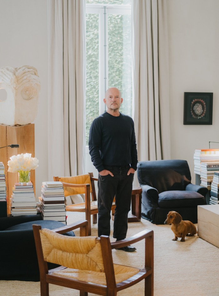 Architect Vincent Van Duysen at home in Antwerp
