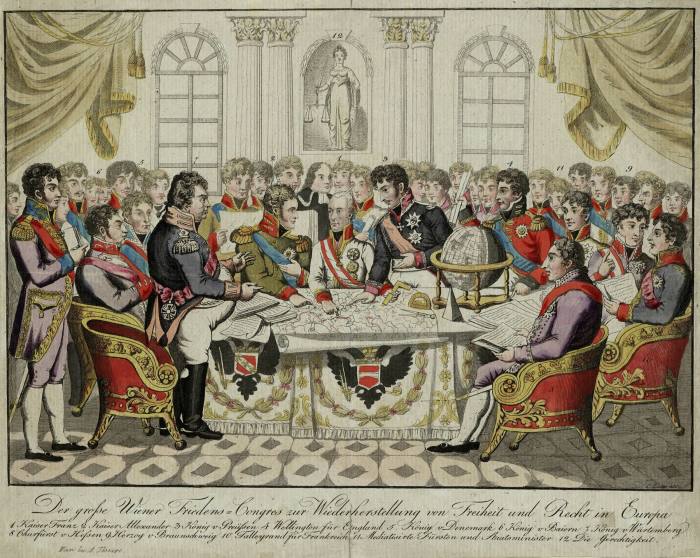 The Congress of Vienna, c. 1815