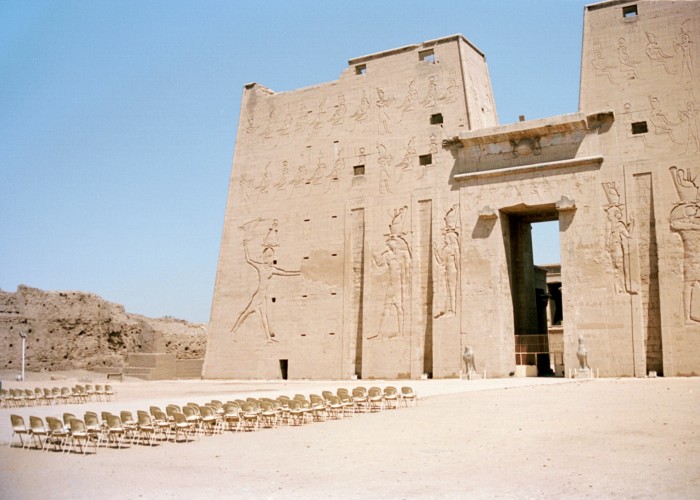 The Temple of Horus in Edfu