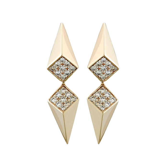 H Stern Noble gold and diamond earrings, POA
